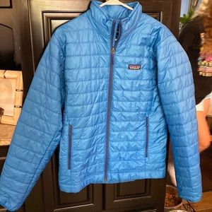 Men’s Patagonia Nano Puff insulated jacket size Small Andes Blue